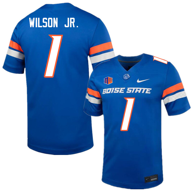 Cedrick Wilson Jr. Jersey, Boise State Broncos #1 Cedrick Wilson Jr. Football Jersey College Uniform